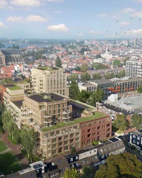 175 woningen gepland op locatie van Crownpoint in Dordrecht