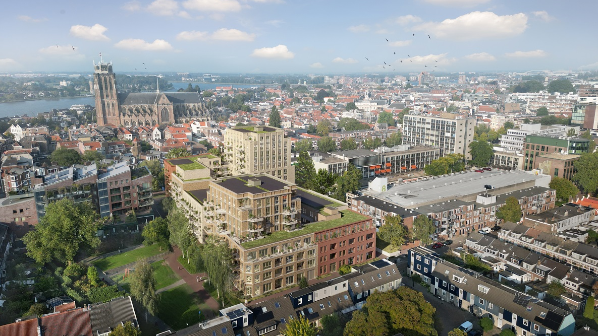 175 woningen gepland op locatie van Crownpoint in Dordrecht