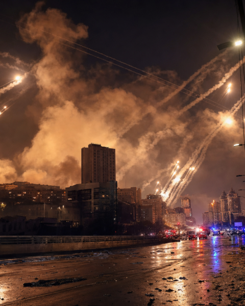 Rusland bombardeert Kyiv met 570 raketten en drones, minstens 13 doden en tientallen gewonden