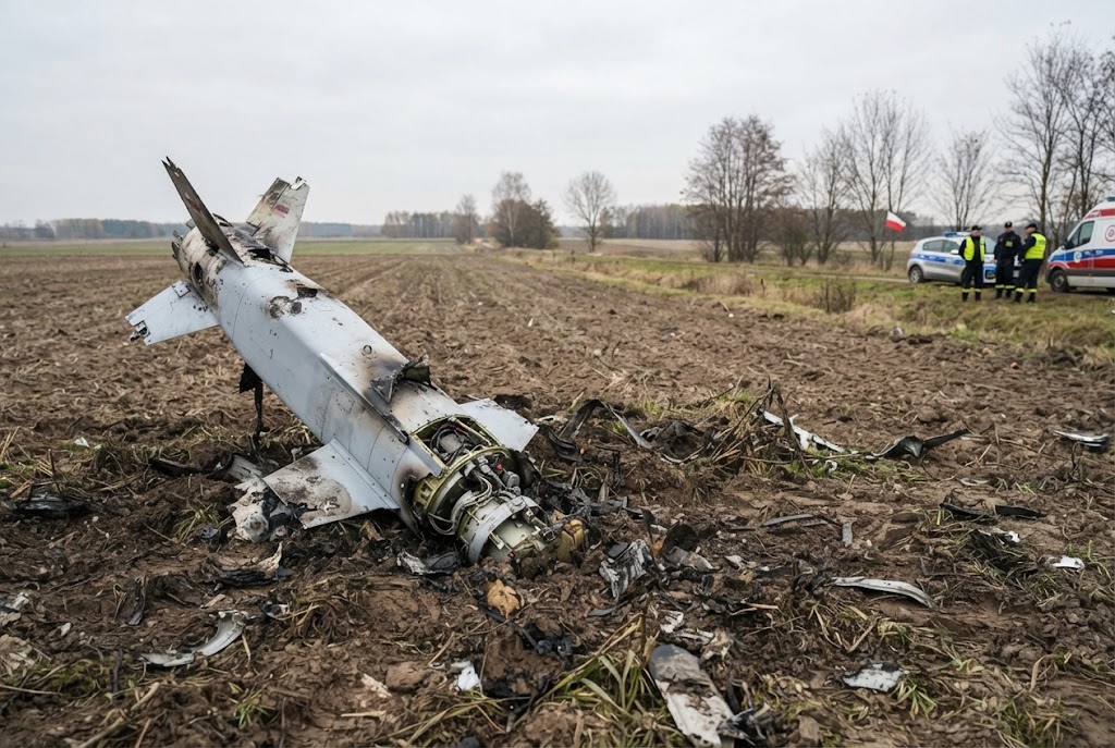 Russische kruisraket X-101 stort neer in Polen; NAVO-consultaties waarschijnlijk
