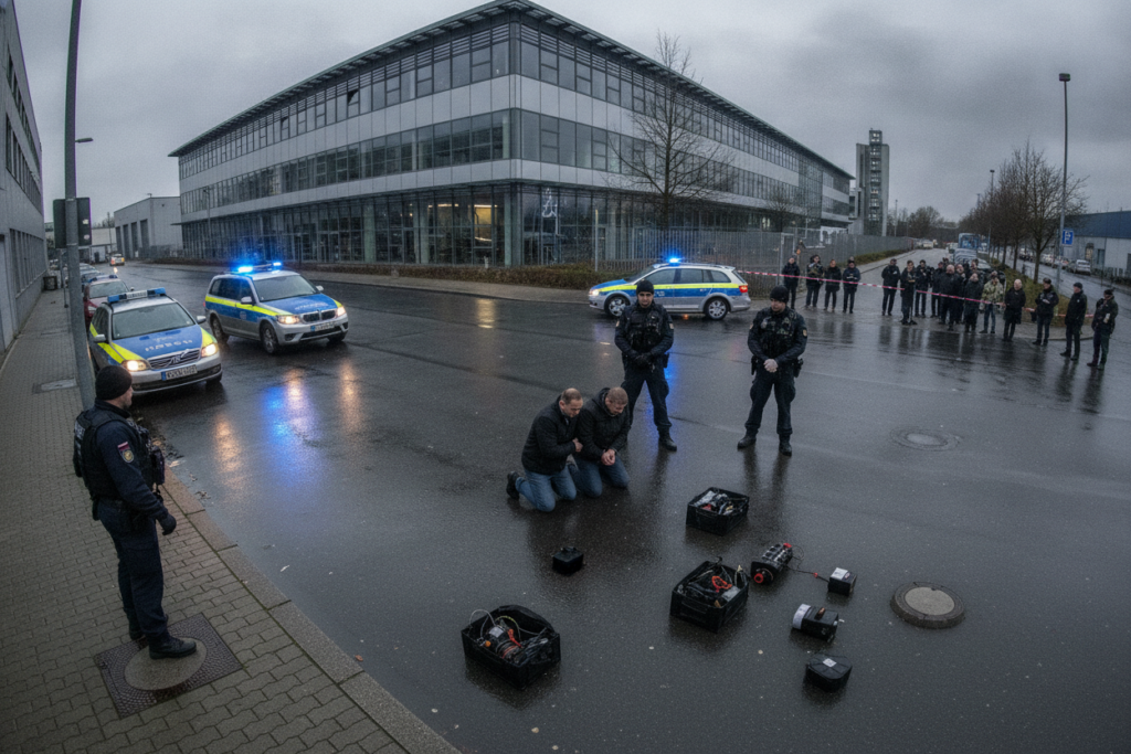 Twee Russische agenten met explosieven opgepakt voor aanslag op Duits defensiebedrijf