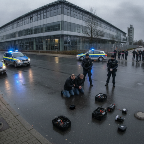 Twee Russische agenten met explosieven opgepakt voor aanslag op Duits defensiebedrijf