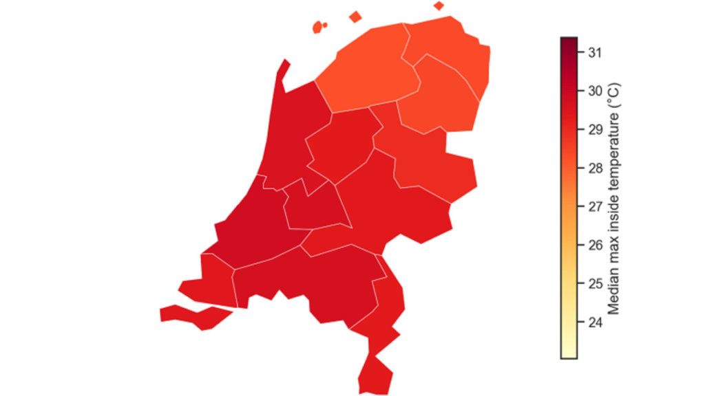 98% van Nederlandse woningen overschrijdt 25°C tijdens recente hittegolf