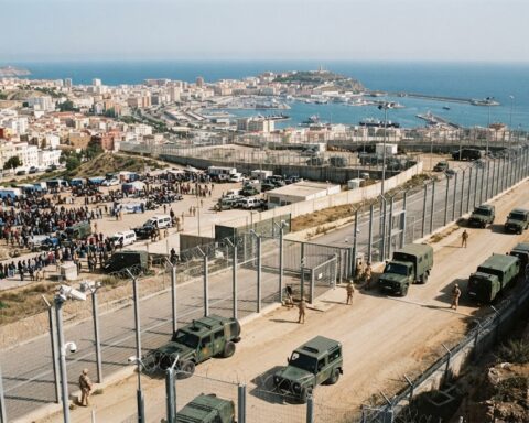 Spanje stuurt leger naar Ceuta, Italië dreigt Schengen met Spanje op te schorten