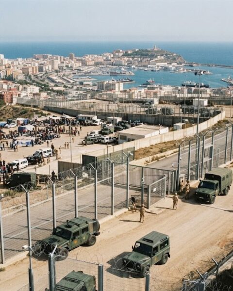 Spanje stuurt leger naar Ceuta, Italië dreigt Schengen met Spanje op te schorten