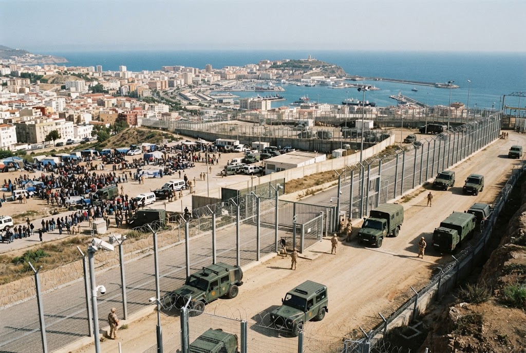 Spanje stuurt leger naar Ceuta, Italië dreigt Schengen met Spanje op te schorten