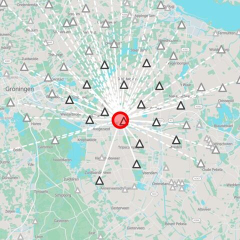 Aardbeving met een magnitude van 1.6 raakt Sappemeer, Groningen door gaswinning