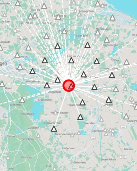 Aardbeving met een magnitude van 1.6 raakt Sappemeer, Groningen door gaswinning