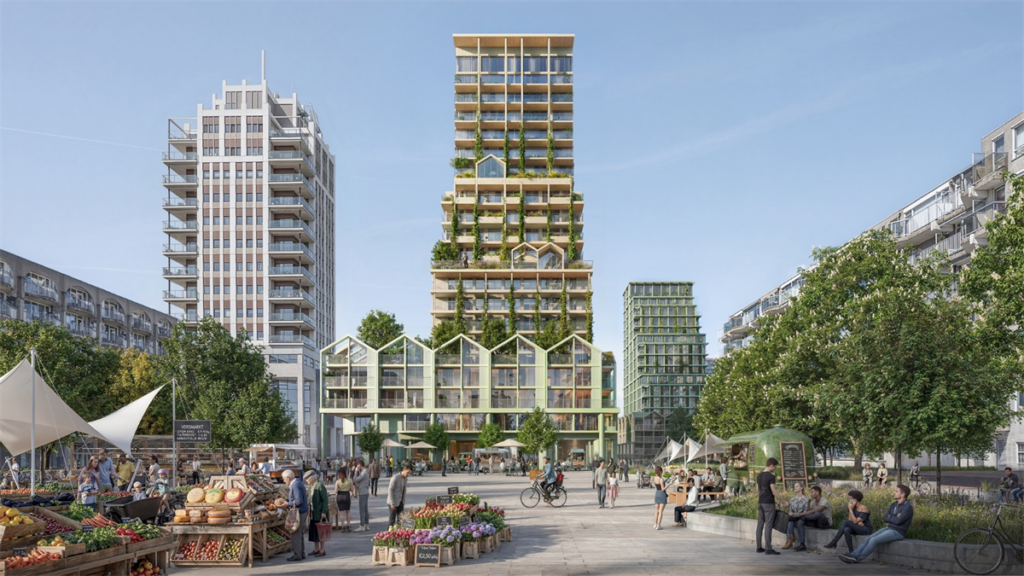 Blauwhoed wint aanbesteding voor 235 woningen in Zoetermeer