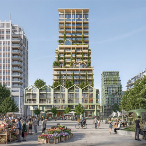 Blauwhoed wint aanbesteding voor 235 woningen in Zoetermeer