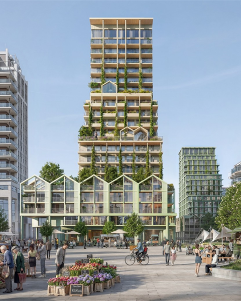 Blauwhoed wint aanbesteding voor 235 woningen in Zoetermeer