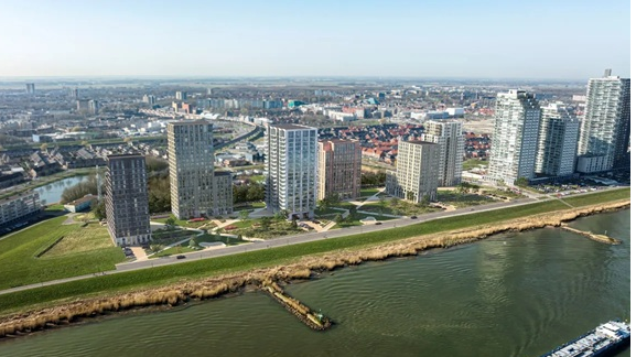 Boston en Baltimore komen in de skyline van Spijkenisse met 171 huurwoningen