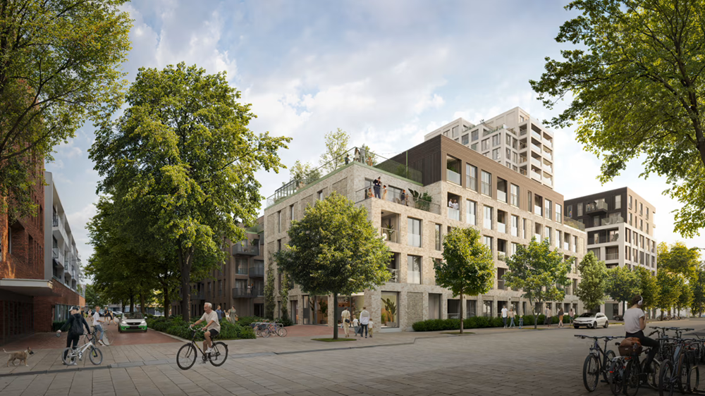 Bouw van project Linck in Oss gestart met 198 nieuwe woningen en sociale huurappartementen
