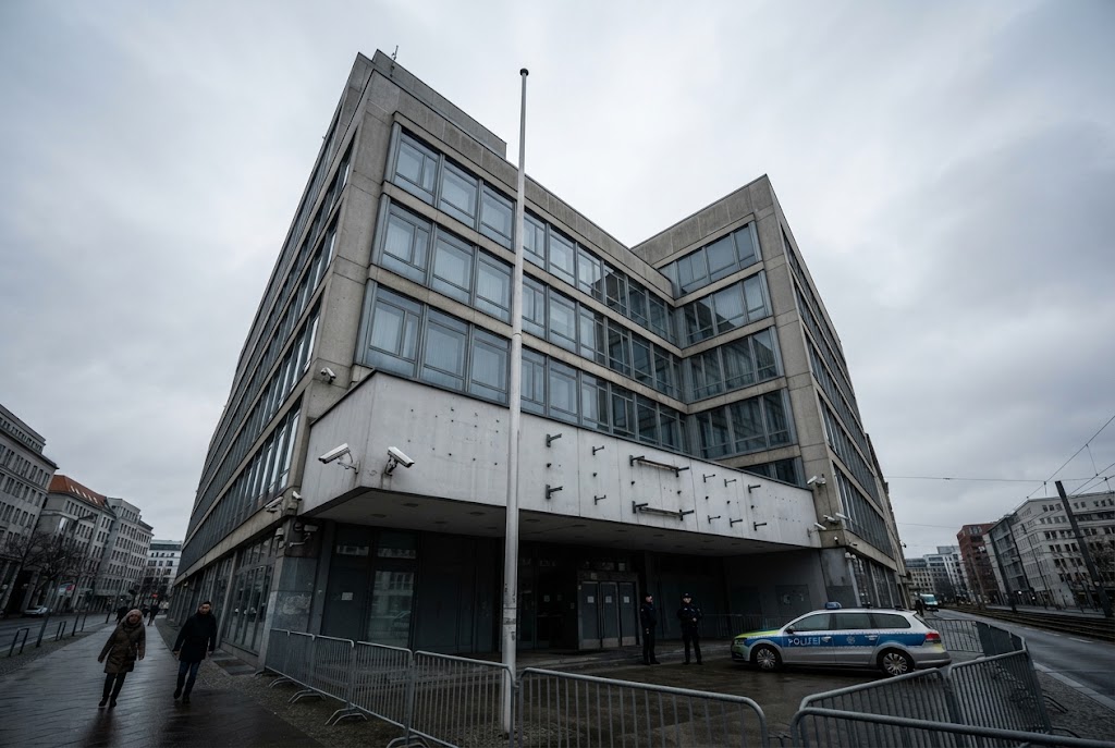 Russisches Haus in Berlijn na EU-sancties omgevormd tot instrument voor hybride oorlogsvoering