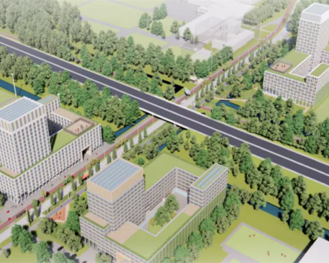 Delft bouwt 2.100 extra studentenwoningen nabij sportcluster aan de Kruithuisweg