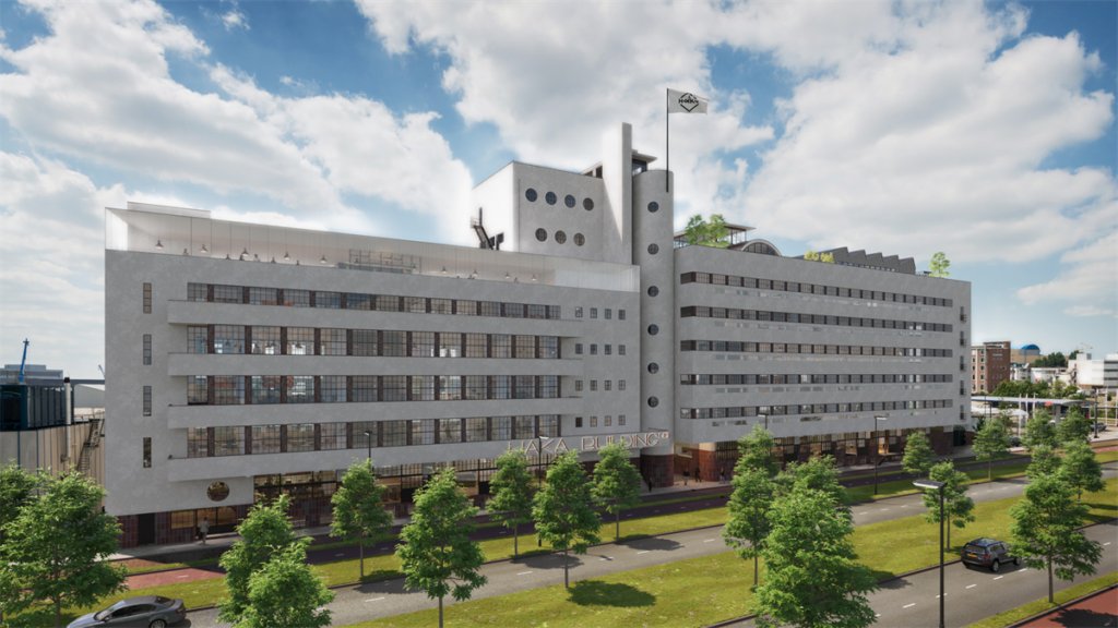 Dudok lanceert herontwikkeling van Haka-gebouw in Rotterdam met horeca- en evenementenruimtes