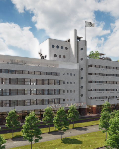 Dudok lanceert herontwikkeling van Haka-gebouw in Rotterdam met horeca- en evenementenruimtes