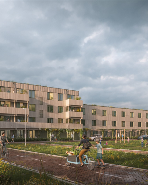Duurzame woningen in Utrechtse wijk Haarrijn: verkoop start in voorjaars 2027