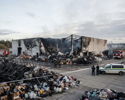 Letse dienst: brand bij Oekraïne-hulp in Riga mogelijk Russische sabotage