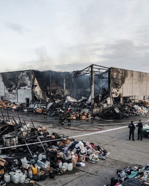 Letse dienst: brand bij Oekraïne-hulp in Riga mogelijk Russische sabotage