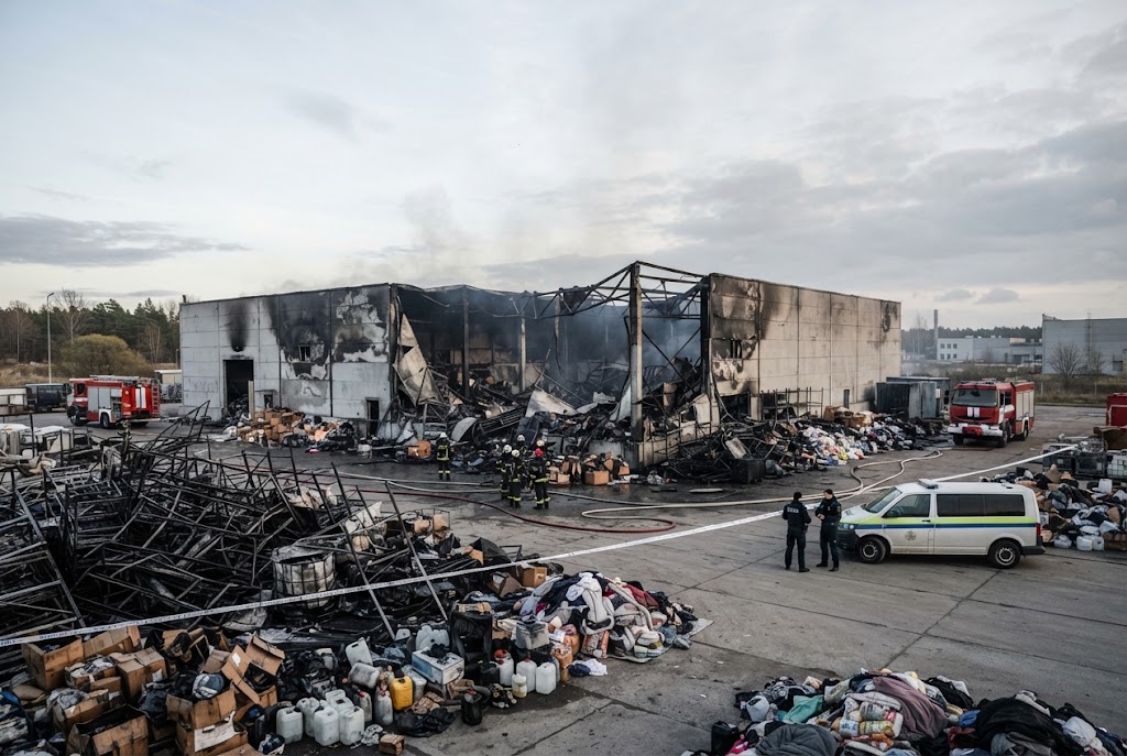 Letse dienst: brand bij Oekraïne-hulp in Riga mogelijk Russische sabotage