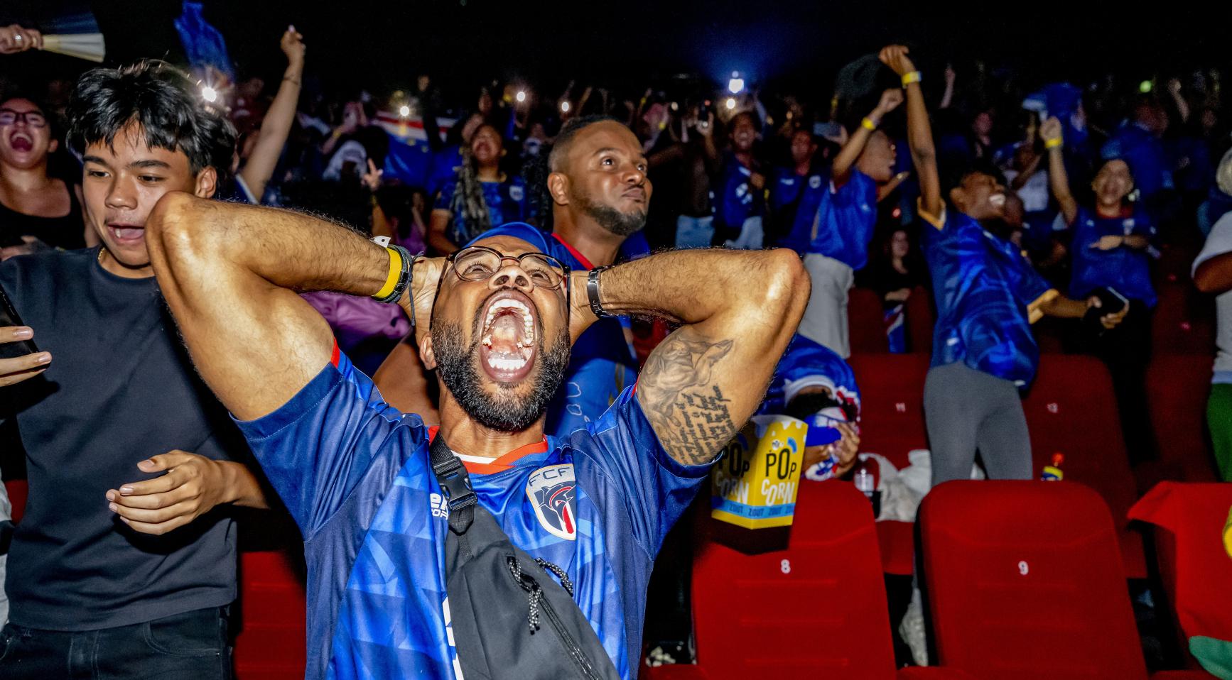 Fans van Kaapverdië in Nederland benadrukken trots op hun team na 3-2 verlies tegen Argentinië