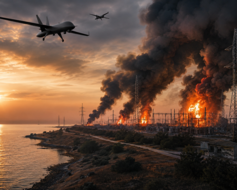 Oekraïense drones schakelen zestien energieknooppunten op de Krim uit