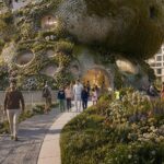 Groot vegetatiecomplex met hotel en expositieruimten gepland voor Rotterdam Zuid