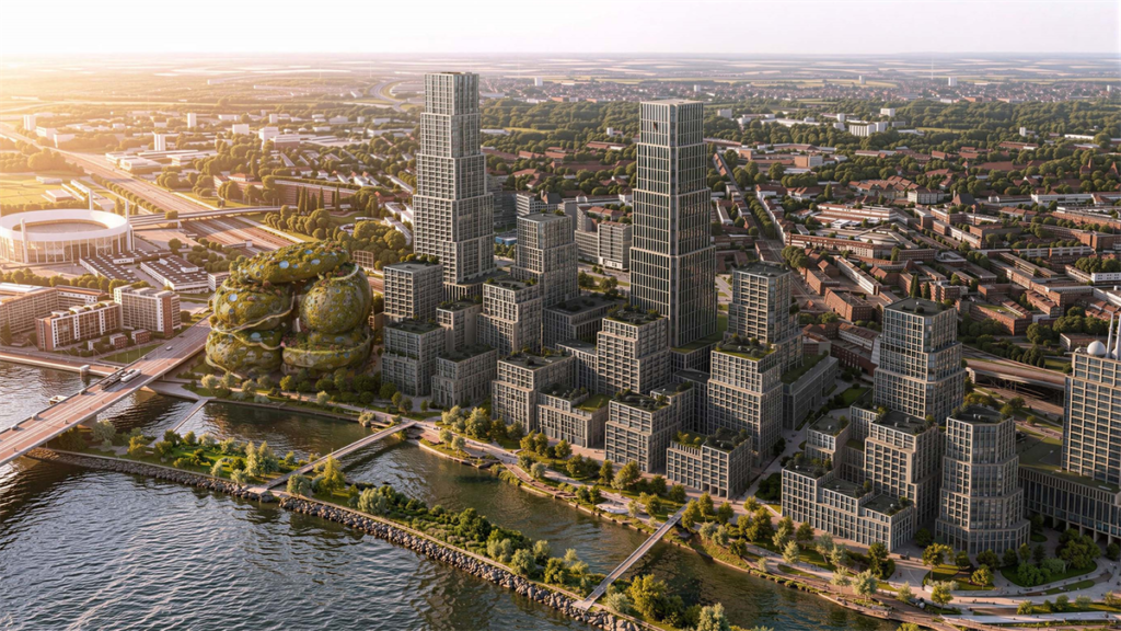 MVRDV wint ontwerpwedstrijd voor duurzame Shift Embassy in Rotterdam