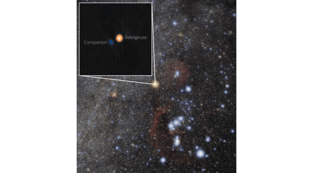 Nederlandse astronoom helpt partnerster rond Betelgeuse te vinden na een zoektocht van “een eeuw”