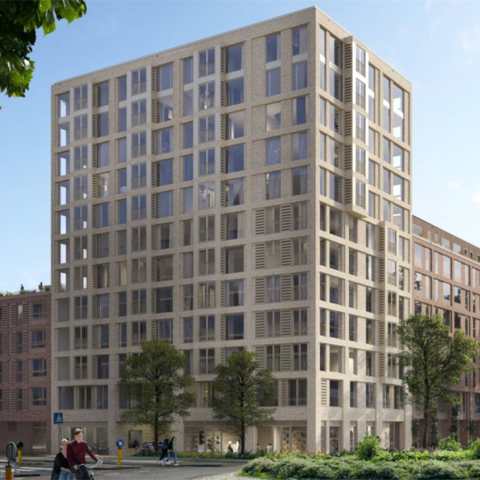 Neoo en Van Herk starten bouw van 176 woningen aan Vlaardingenlaan in Amsterdam-West