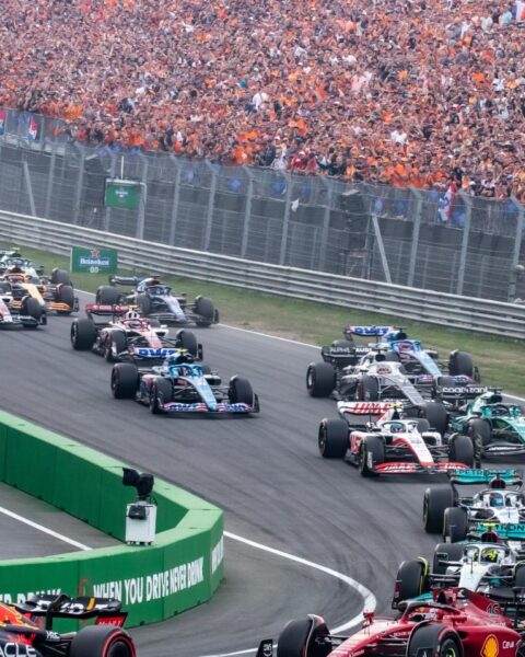 NS verhoogt treinverbindingen voor Formule 1-weekend in Zandvoort van 21-23 augustus