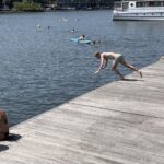 Onderzoekers waarschuwen dat zwemmers risico's van open water onderschatten in de zomerhitte
