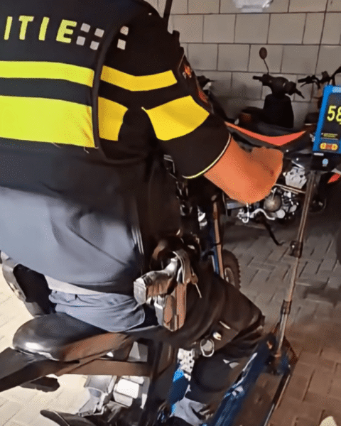 Politie Delft betrapt 11-jarige die 58 km/u rijdt op fatbike