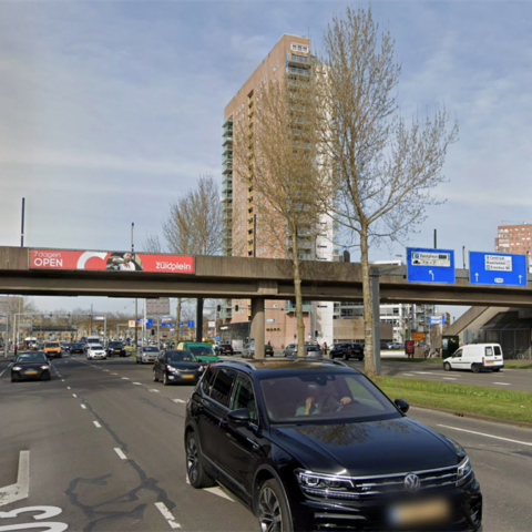 Rotterdam ontwikkelt dubbele woontoren met 441 studentenwoningen en 322 appartementen naast Zuidplein