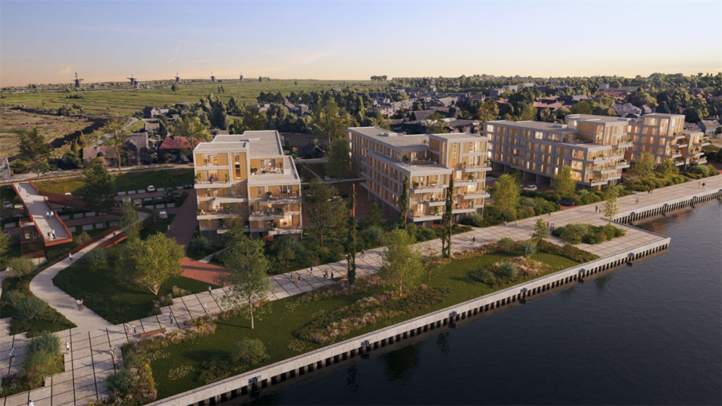 Samenwerkingsovereenkomst voor 85 appartementen aan de rivier in Alblasserdam