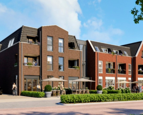 T&R Real Estate en Van Bergen Projectontwikkeling herstellen Berghem met nieuwe horeca en woningen