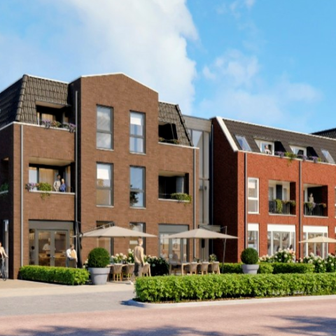 T&R Real Estate en Van Bergen Projectontwikkeling herstellen Berghem met nieuwe horeca en woningen