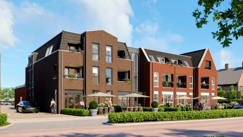T&R Real Estate en Van Bergen Projectontwikkeling herstellen Berghem met nieuwe horeca en woningen