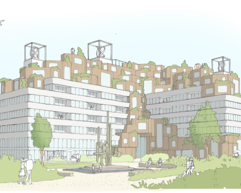 Transformatie van DSM-kantoor in Heerlen naar Hof van Eik voltooid eind 2025
