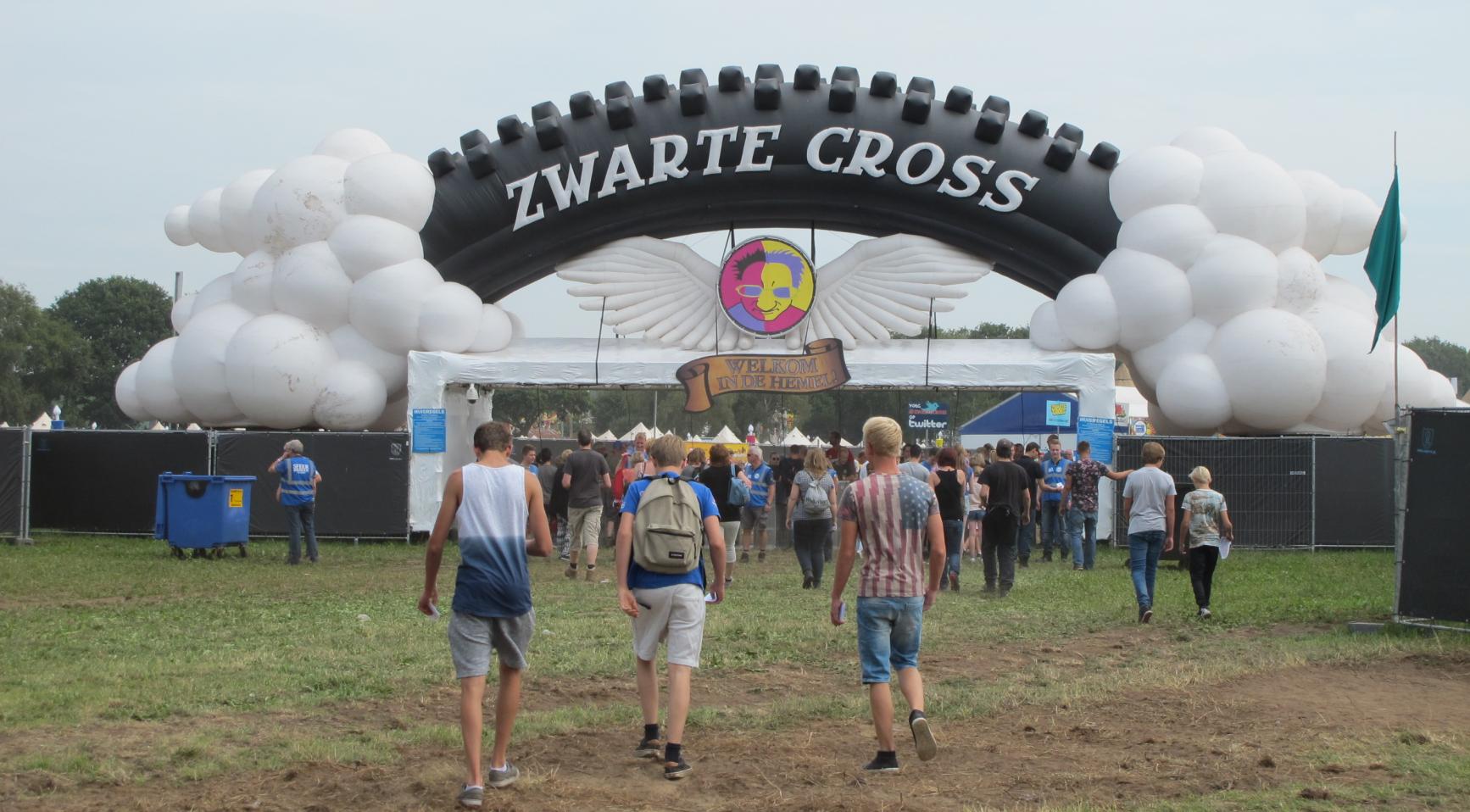 Tweede stuntman gewond na catapult bij Zwarte Cross festival