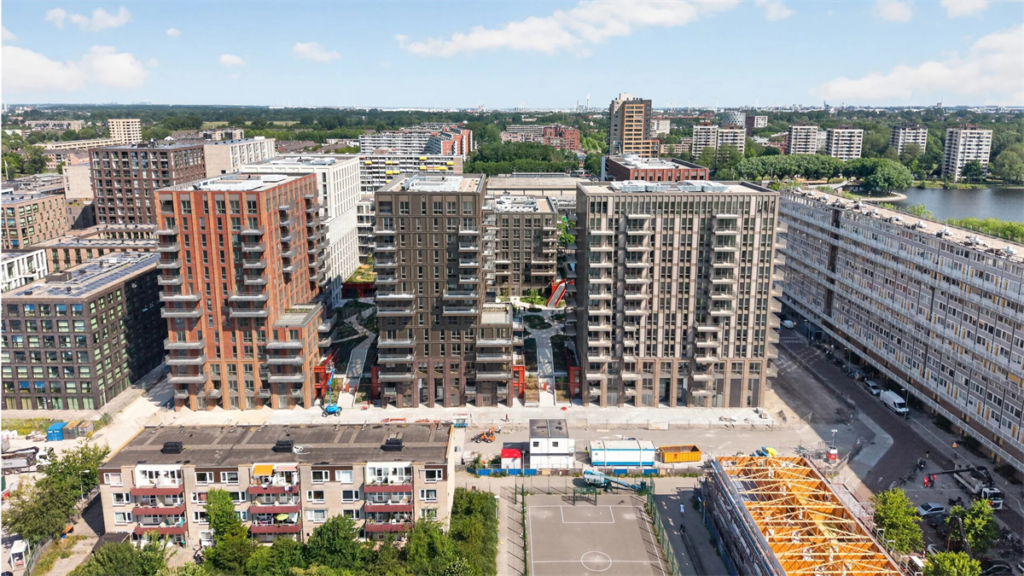 Union Investment ontvangt 281 appartementen in Amsterdam Nieuw-West