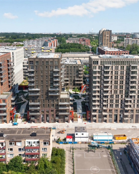 Union Investment ontvangt 281 appartementen in Amsterdam Nieuw-West