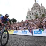 Van der Poel wint laatste etappe van de Tour de France op de Champs-Élysées