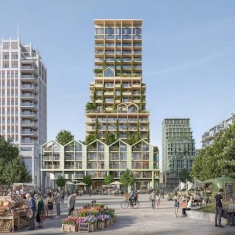 Zoetermeer voegt twee hoge torens toe in het stadscentrum, goed voor 235 nieuwe woningen
