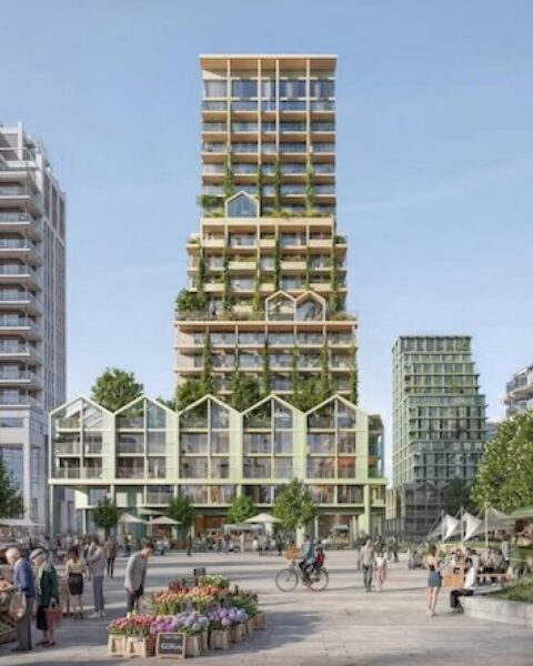Zoetermeer voegt twee hoge torens toe in het stadscentrum, goed voor 235 nieuwe woningen