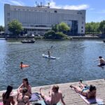 Zwemmen afgeraden op meer locaties door aanhoudende zomerse hitte