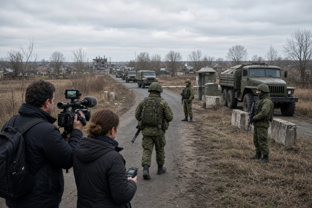Oekraïense zijde waarschuwt voor Russische invloed op TF1-reportages uit bezette gebieden