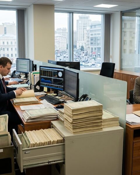 Russische oorlogsbegroting vergroot tekort en zet banken en huishoudens onder druk