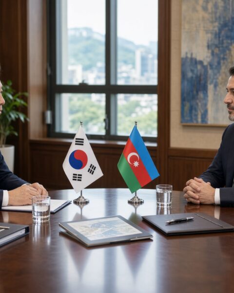 Zuid-Korea en Azerbeidzjan verdiepen samenwerking in infrastructuur, energie en ontmijning